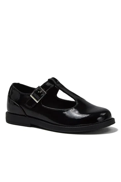 Lands' End Girls Easy On Academy Mary Janes In Black