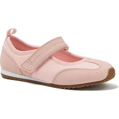 Lands' End Kids'  Girls Mary Jane Easy On Sneakers In Pink