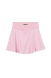Lands' End Kids'  Girls Plus Active Crossover Skort In Fairy Tale Pink