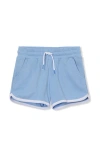 Lands' End Kids'  Girls Plus Camp Shorts In Copen Blue
