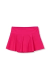 Lands' End Kids'  Girls Plus Chlorine Resistant Swim Skirt In Pink