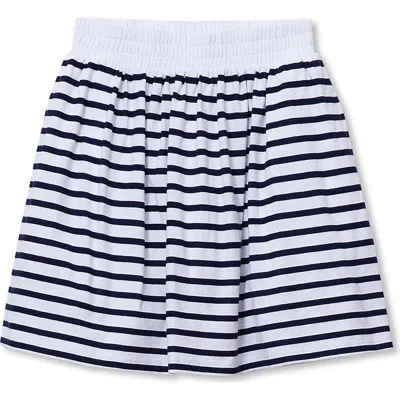Lands' End Kids'  Girls Plus Smocked Skort In White