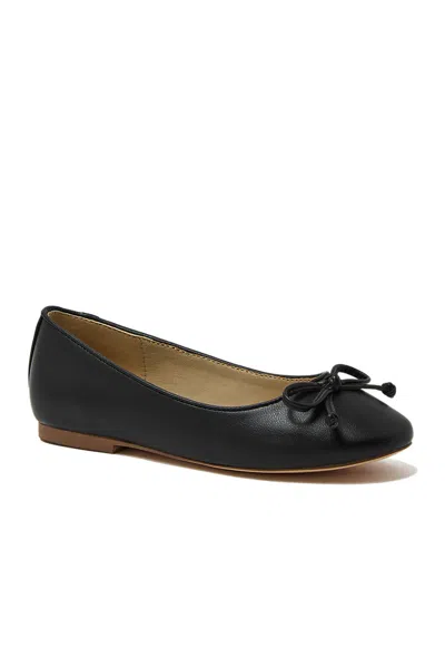 Lands' End Girls Slip On Ballet Flats In Black