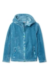 Lands' End Kids'  Girls Softest Fleece Jacket In Blue