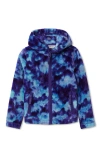 Lands' End Kids'  Girls Softest Fleece Jacket In Purple