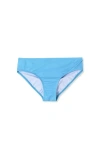 Lands' End Babies'  Girls Swim Bikini Bottoms In Turquoise
