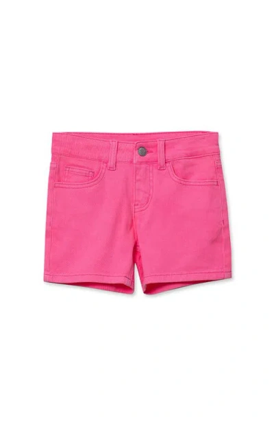 Lands' End Kids'  Girls Twill 5 Pocket Shorts In Pink