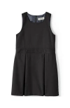 Lands' End Girls Uniform Solid Jumper In Black