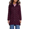 Lands' End Plus Size Featherfree Cozy Fleece Lined Winter Coat