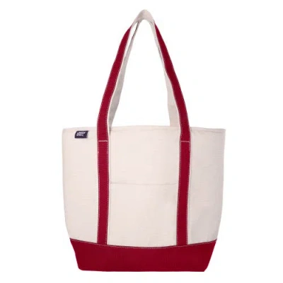 Lands' End Insulated Tote Bag With Zip Closure, Large Cooler Bag For Travel, Pool, And Park In Multi