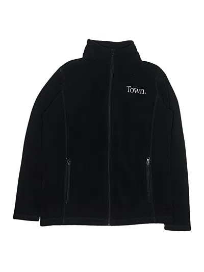 Pre-owned Lands' End Kids'  Jacket In Black