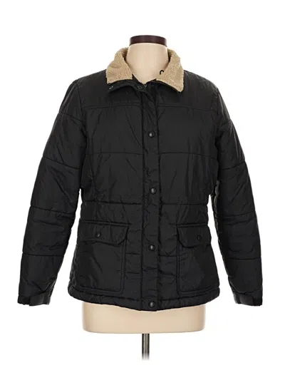 Pre-owned Lands' End Jacket In Black