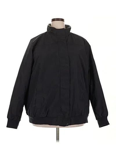 Pre-owned Lands' End Jacket In Black