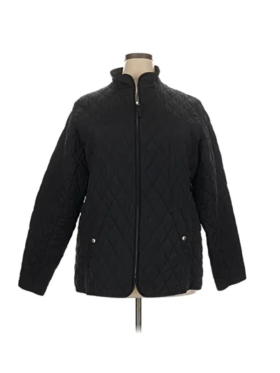 Pre-owned Lands' End Jacket In Black