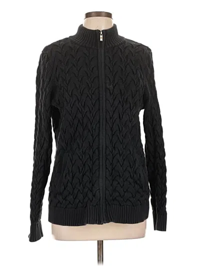 Pre-owned Lands' End Jacket In Black