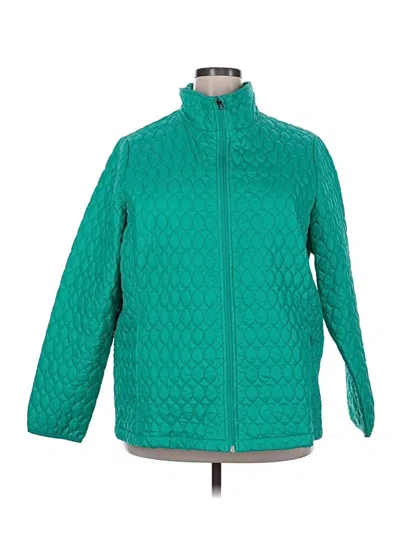 Pre-owned Lands' End Jacket In Blue