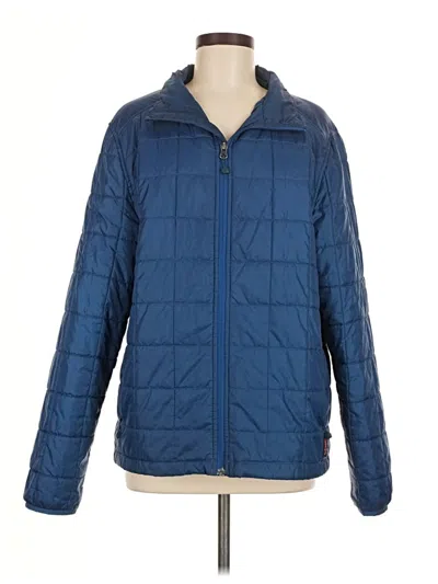 Pre-owned Lands' End Jacket In Blue