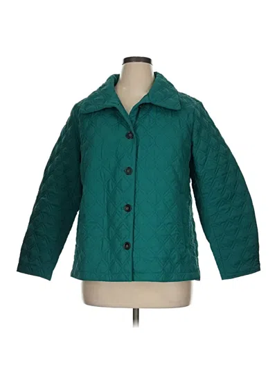Pre-owned Lands' End Jacket In Blue