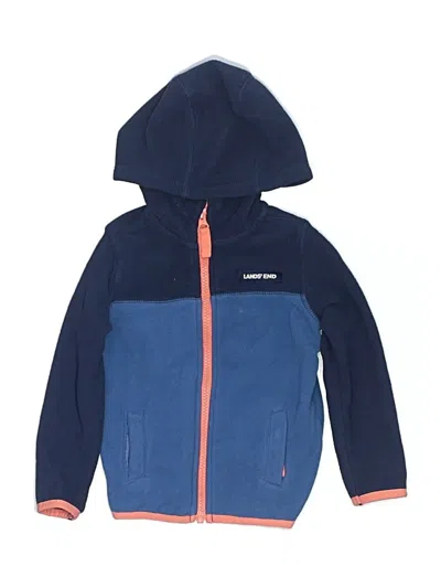 Pre-owned Lands' End Babies'  Jacket In Blue
