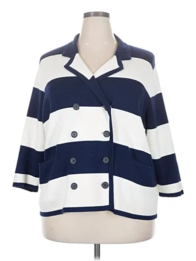 Pre-owned Lands' End Jacket In Blue