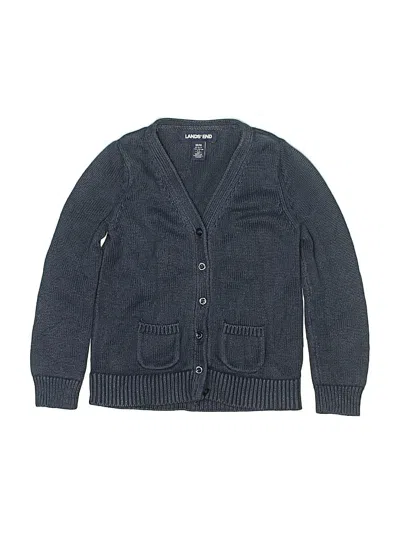 Pre-owned Lands' End Kids'  Jacket In Blue