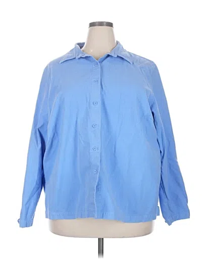 Pre-owned Lands' End Jacket In Blue
