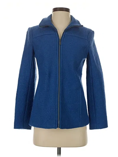 Pre-owned Lands' End Jacket In Blue