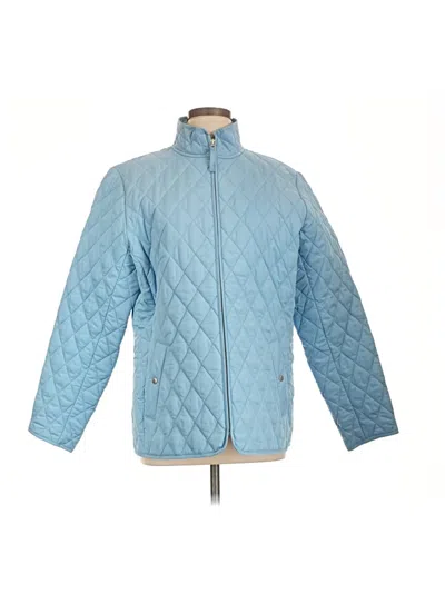 Pre-owned Lands' End Jacket In Blue