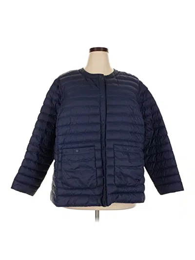 Pre-owned Lands' End Jacket In Blue