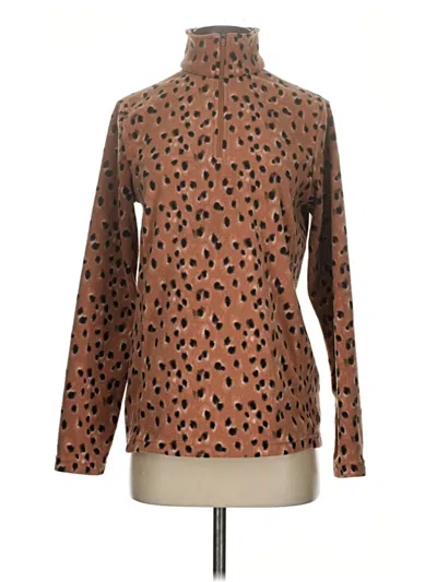 Pre-owned Lands' End Jacket In Brown