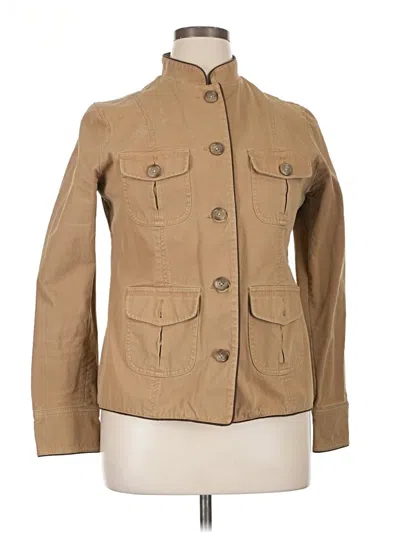Pre-owned Lands' End Jacket In Brown