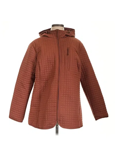 Pre-owned Lands' End Jacket In Brown