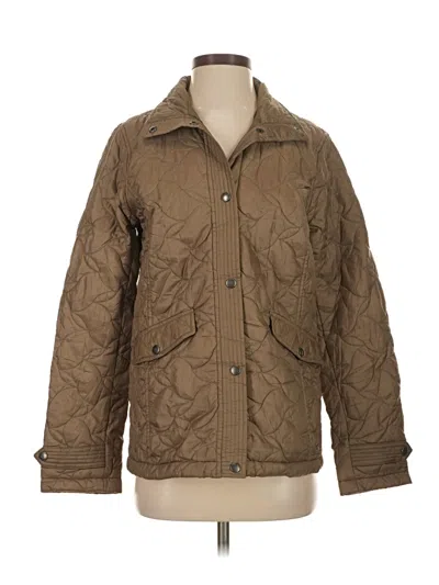 Pre-owned Lands' End Jacket In Brown