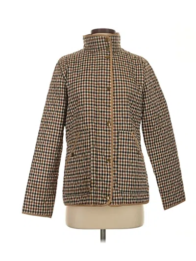 Pre-owned Lands' End Jacket In Brown