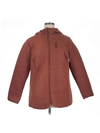 Pre-owned Lands' End Jacket In Brown
