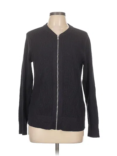 Pre-owned Lands' End Jacket In Gray