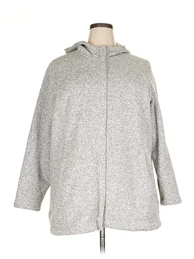 Pre-owned Lands' End Jacket In Gray