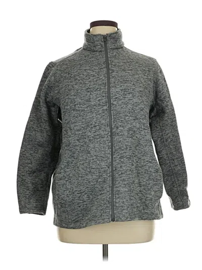 Pre-owned Lands' End Jacket In Gray