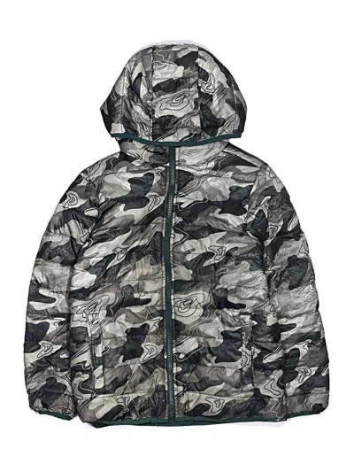 Pre-owned Lands' End Kids'  Jacket In Gray