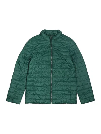 Pre-owned Lands' End Kids'  Jacket In Green