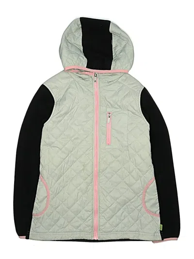 Pre-owned Lands' End Kids'  Jacket In Green