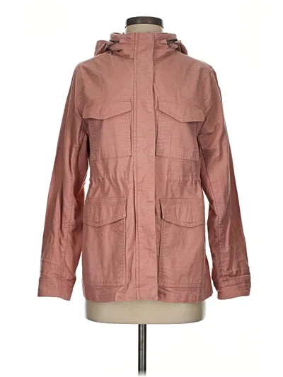 Pre-owned Lands' End Jacket In Pink