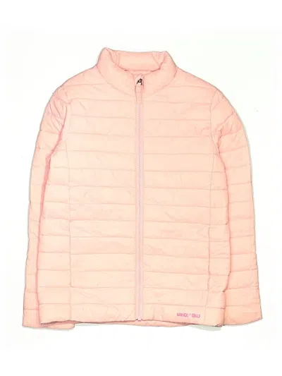 Pre-owned Lands' End Kids'  Jacket In Pink