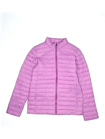Pre-owned Lands' End Kids'  Jacket In Pink