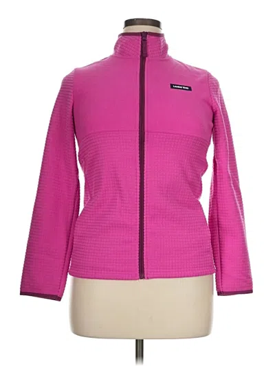Pre-owned Lands' End Jacket In Pink