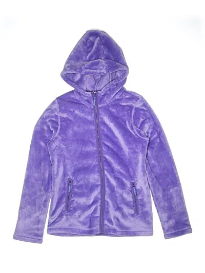 Pre-owned Lands' End Kids'  Jacket In Purple
