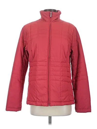 Pre-owned Lands' End Jacket In Red