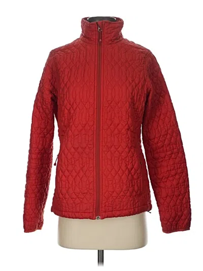 Pre-owned Lands' End Jacket In Red