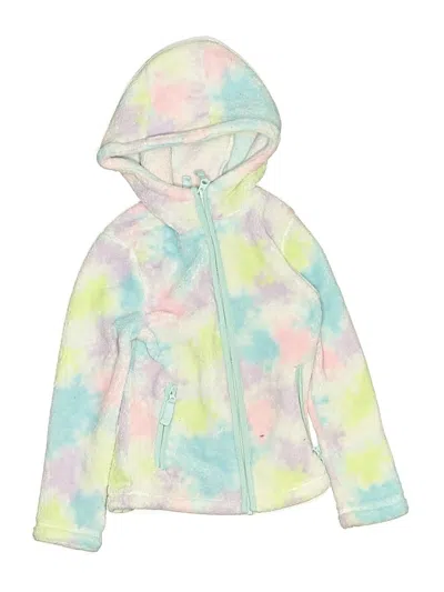 Pre-owned Lands' End Kids'  Jacket In White