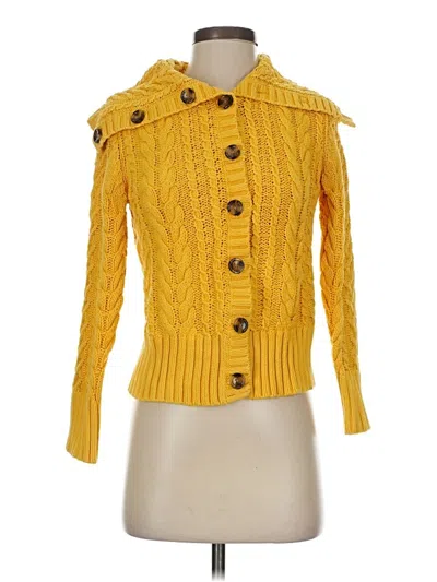 Pre-owned Lands' End Jacket In Yellow